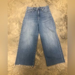 JCrew Slim Wide Leg Jean size 29